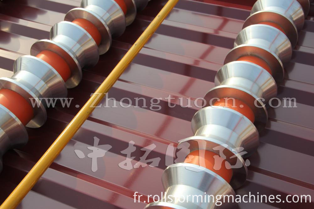 Formeurs de rouleaux de toiture en métal en aluminium Aluminium Metal Roofing Roll Formers
